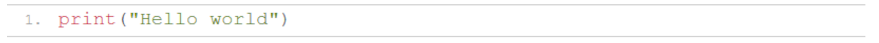 Python Command Line Example